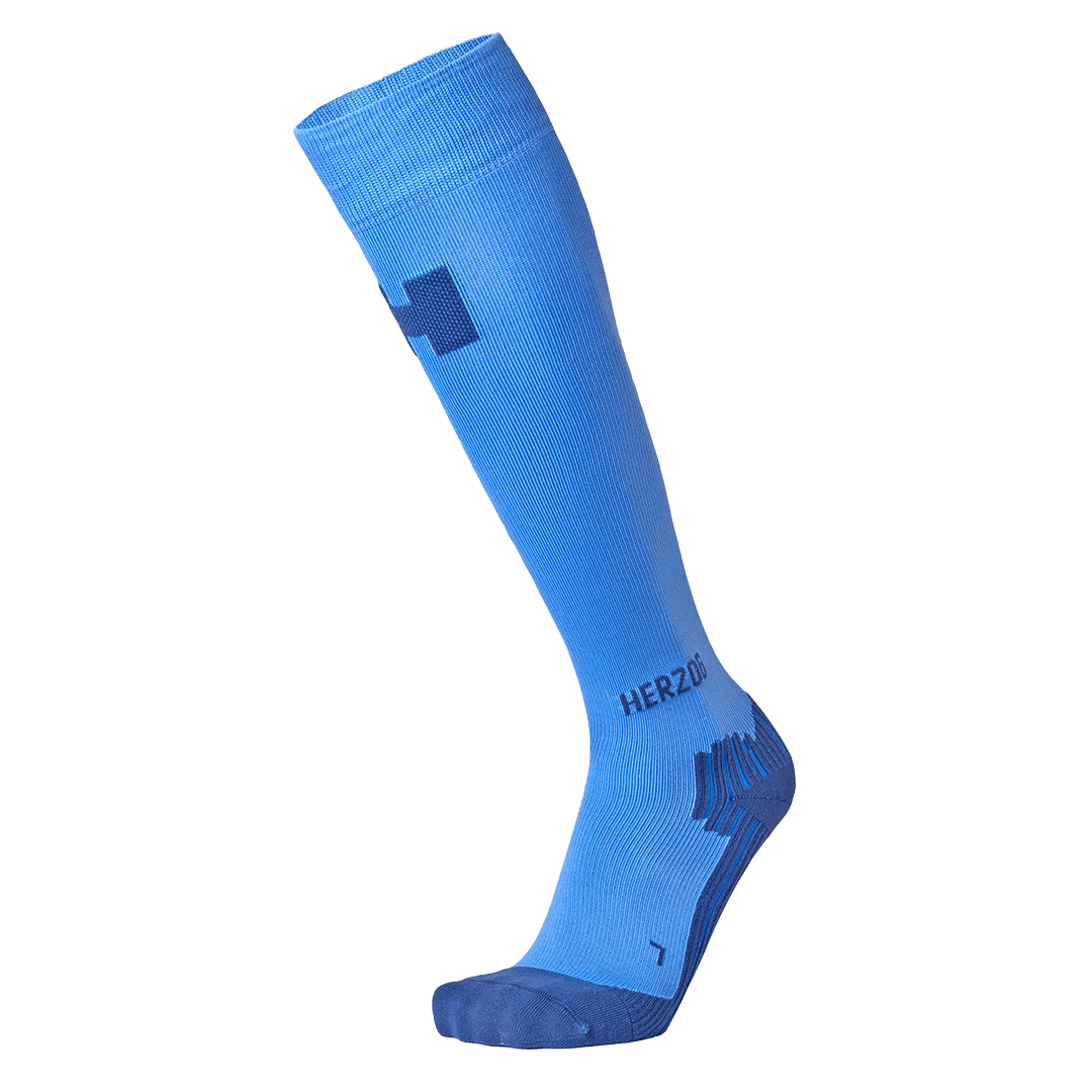 Herzog Support compressiekous blauw