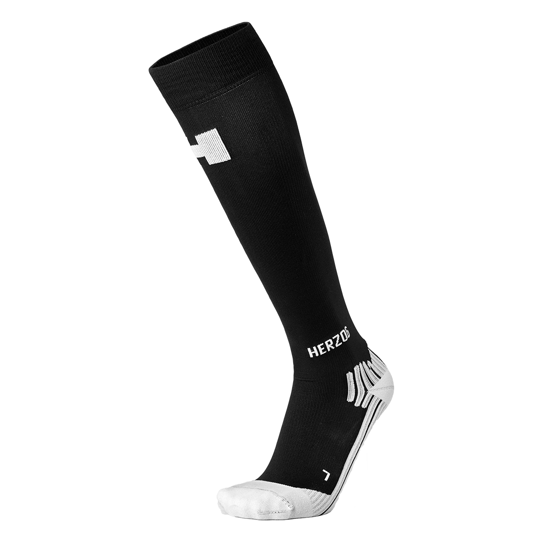 Herzog Support compressiekous zwart