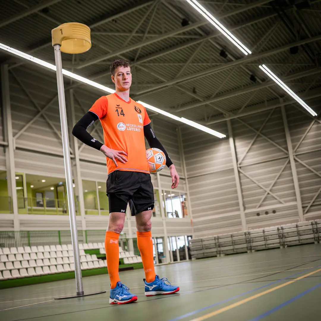Harjan Visscher van de KNKV Jorien ter Mors - Compressiebroek